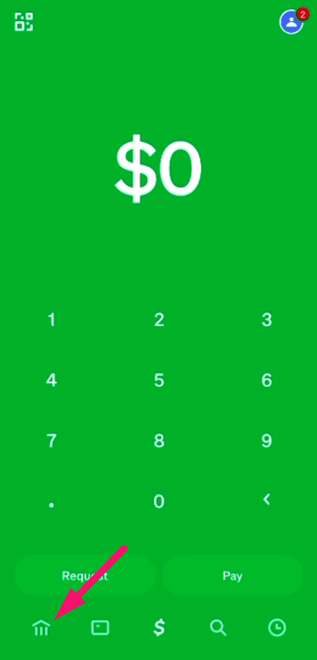 Step 6: Go to the home screen and tap Bitcoin (screenshot 1)