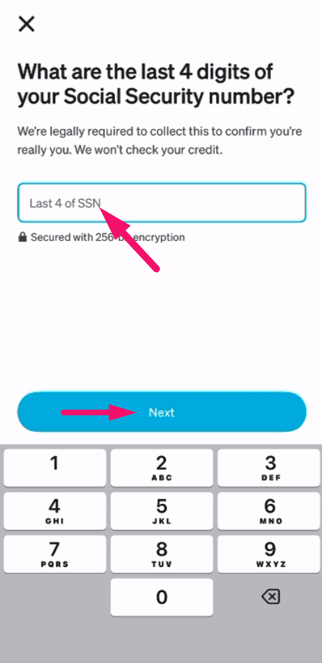 Step 9: Complete identity verification (screenshot 1)