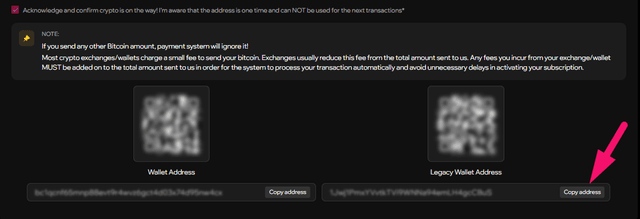 Step 19: Use alternative wallet if needed (screenshot 1)