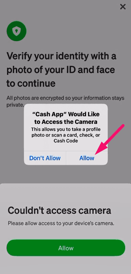 Step 21: Complete identity verification (screenshot 1)