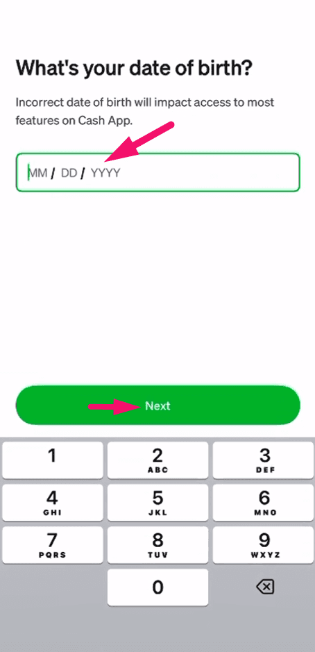 Step 4: Set up your profile (screenshot 2)