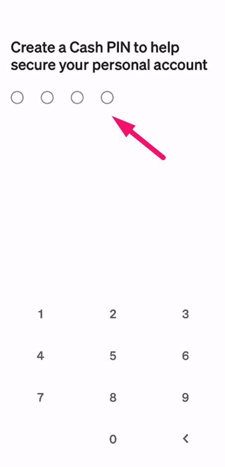 Step 5: Create your PIN and complete setup (screenshot 2)