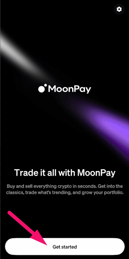 Step 2: Get started and sign in (screenshot 1)