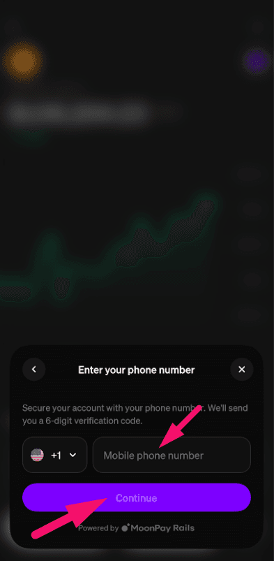Step 7: Verify your phone number (screenshot 1)