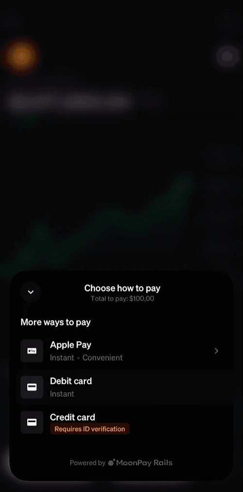 Step 9: Choose your payment method (screenshot 1)