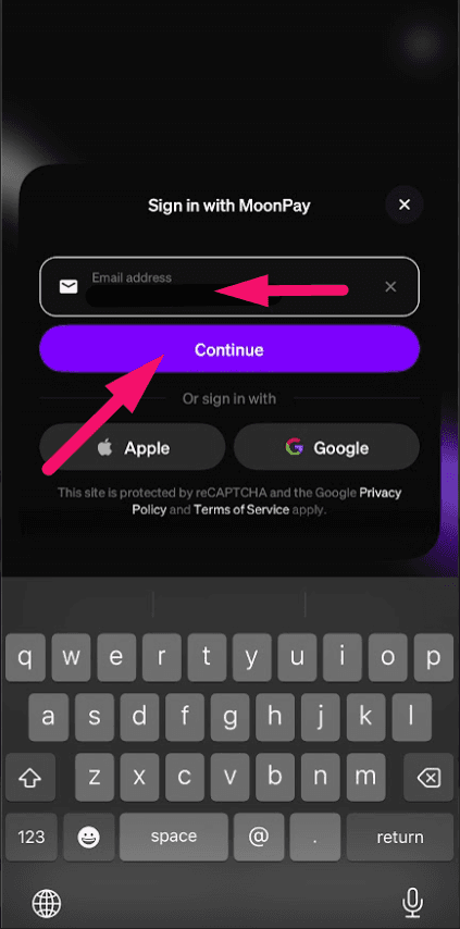 Step 2: Get started and sign in (screenshot 2)