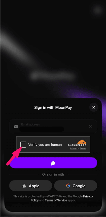 Step 3: Verify your email (screenshot 1)