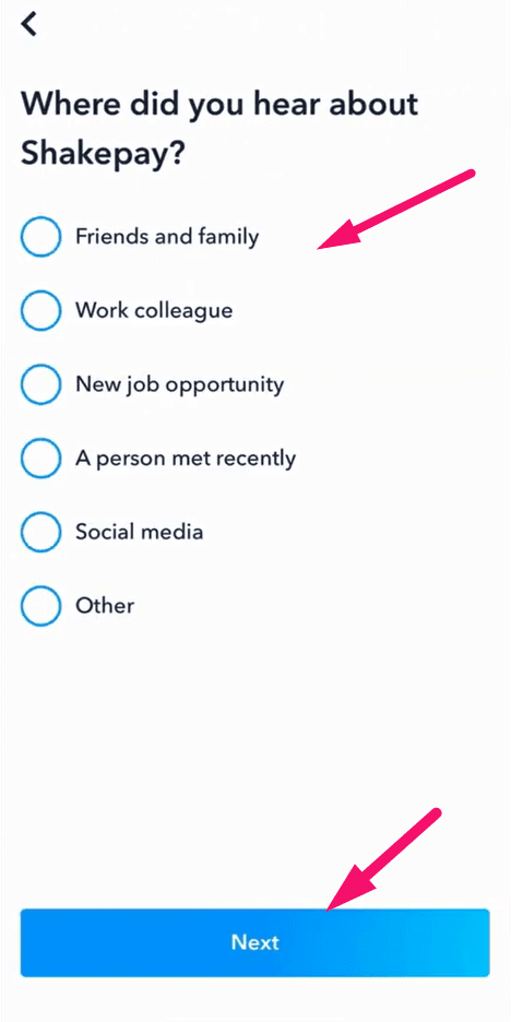 Step 6: Choose your account purpose and review (screenshot 1)