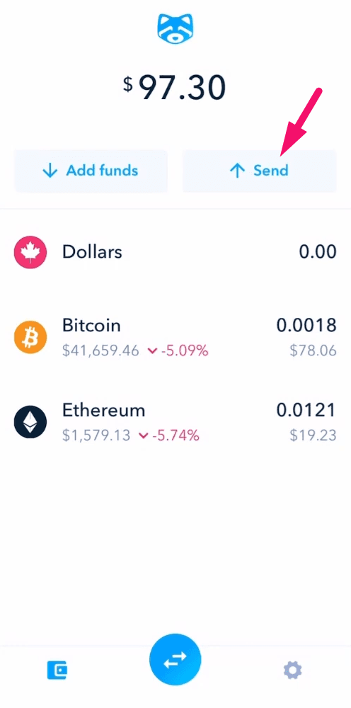Step 13: Tap Send (screenshot 1)