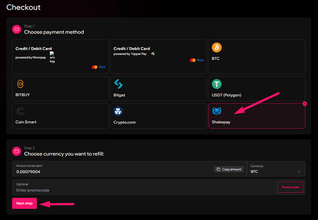 Step 15: Get your Apollo payment address (screenshot 2)
