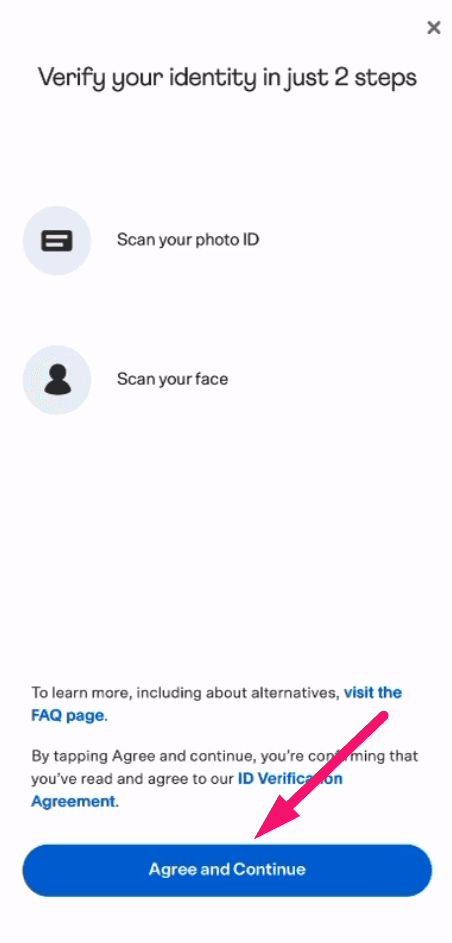 Step 15: Complete identity verification (screenshot 2)